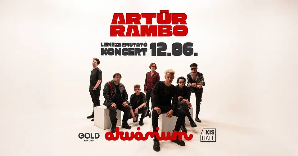 ARTŪR RAMBO LEMEZBEMUTATÓ - Akvárium KisHall // 2025.12.06.