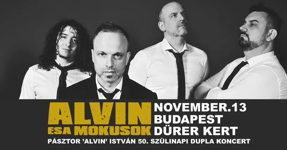 ALVIN ÉS A MÓKUSOK ★ BUDAPEST ★ DÜRER KERT