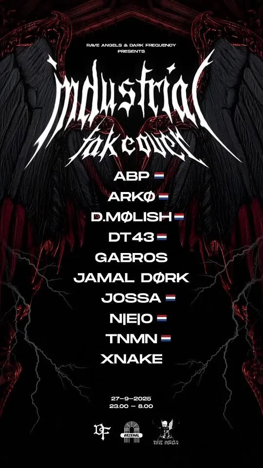 RAVE ANGELS X DARK FREQUENCY |INDUSTRIAL TAKE OVER|