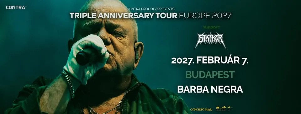 U.D.O. Triple Anniversary Tour 2027 - Budapest