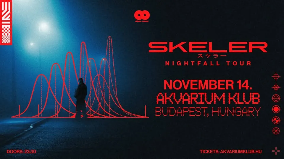 SKELER (AUS) - NIGHTFALL WORLD TOUR - November 14. - Akvárium Klub