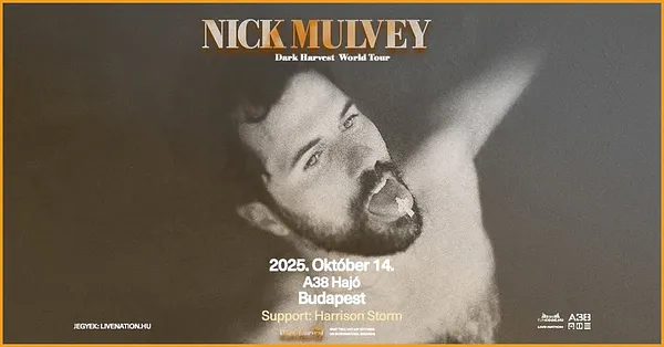 Nick Mulvey support: Harrison Storm | Budapest 2025