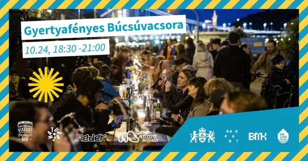 Gyertyafényes Búcsúvacsora a Rakparton