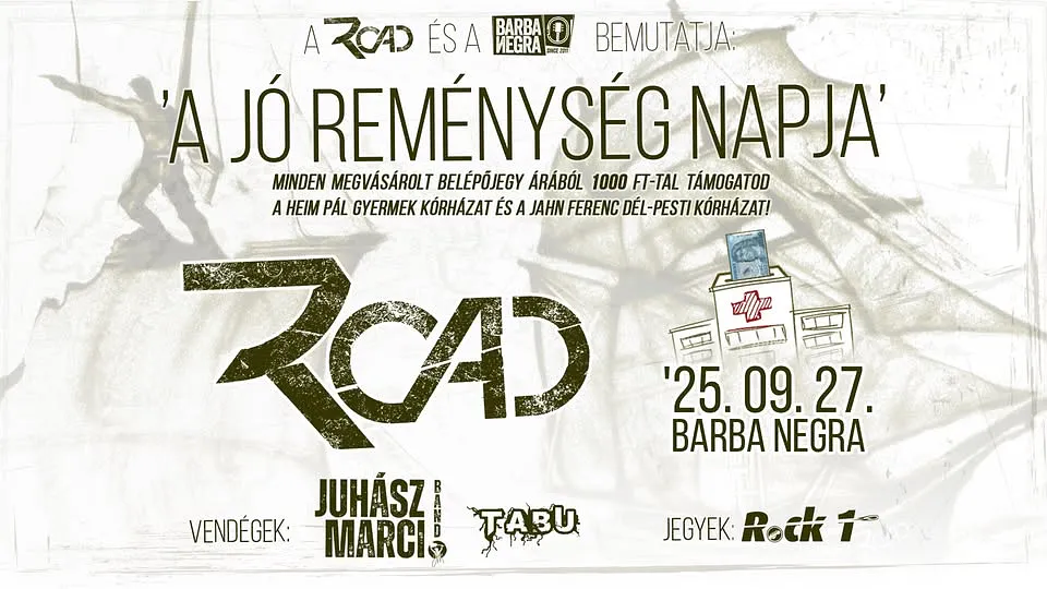 ROAD • A Jó Reménység Napja • Budapest • 2025