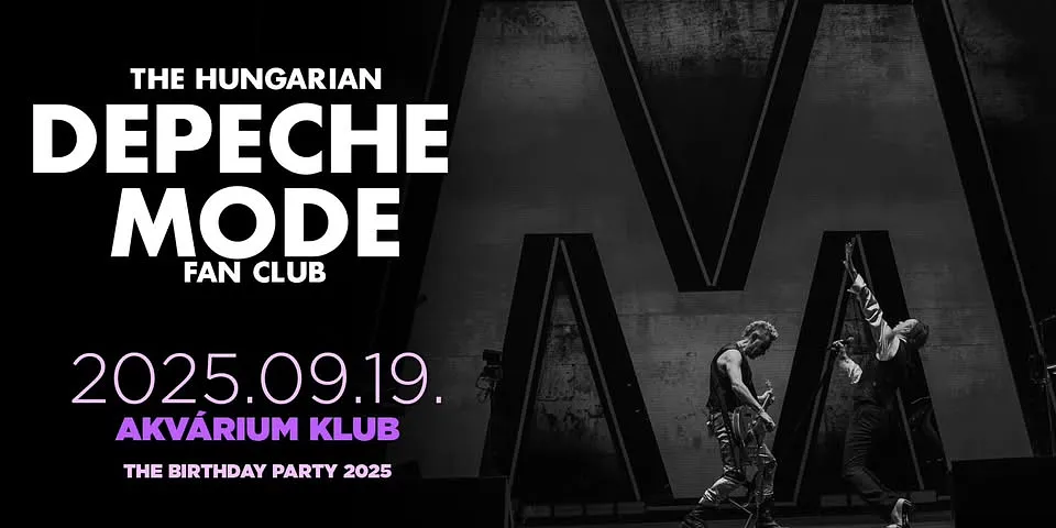 The Hungarian Depeche Mode Fan Club - The Birthday Party 2025