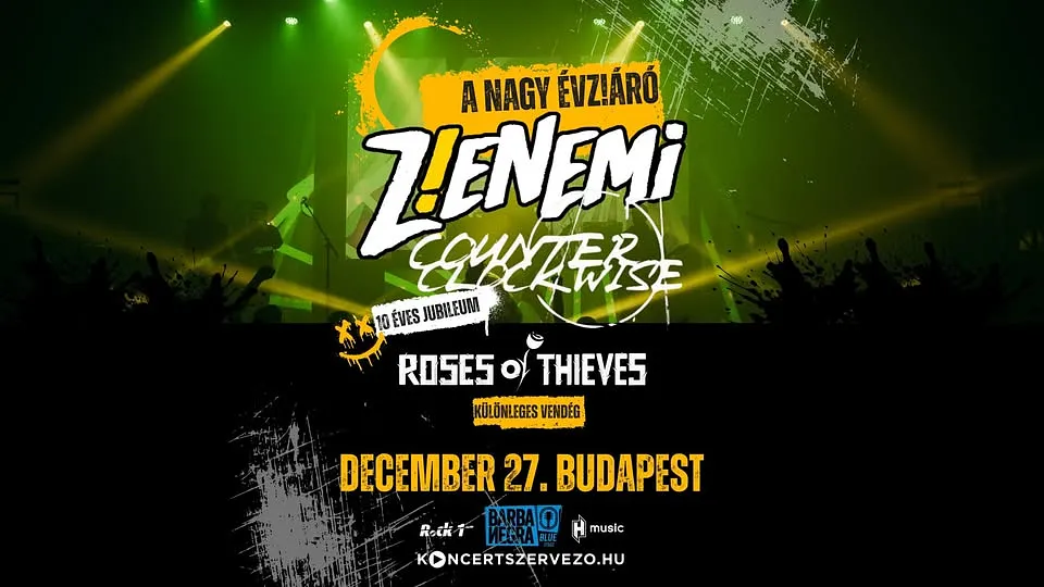 Z!ENEMi ★ Counter Clockwise @ BUDAPEST Barba Negra Blue 2025.12.27. ★ Vendég: Roses of Thieves