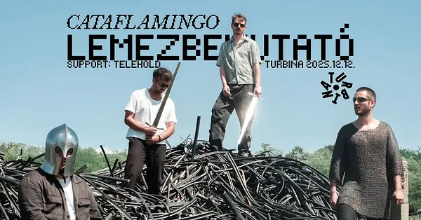 Cataflamingo lemezbemutató, support: Telehold // Turbina Nagyterem 12.12.