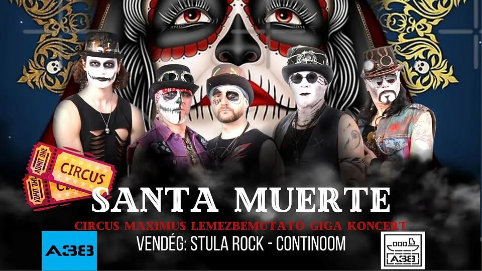 Santa Muerte ⏯ Circus Maximus lemezbemutató giga koncert ‼️  A38 Hajó