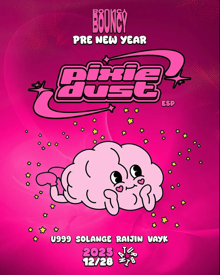 BOUNCY Budapest PRE NYE / Pixie Dust @ Turbina