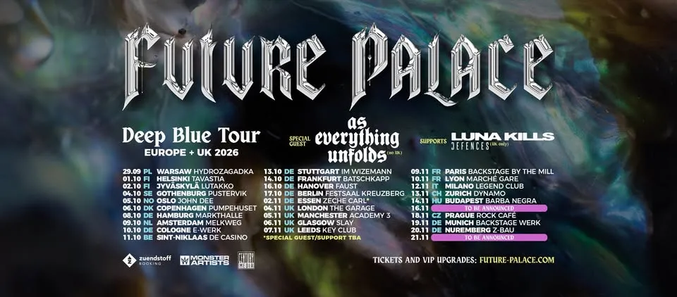 FUTURE PALACE - Deep Blue Tour' 26 - Budapest