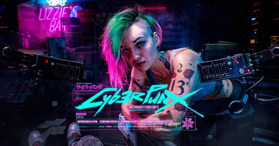 CYBERPUNX: Gridscape / Kenshiro+ / Megahit / Progex / Quixotic - Turbina