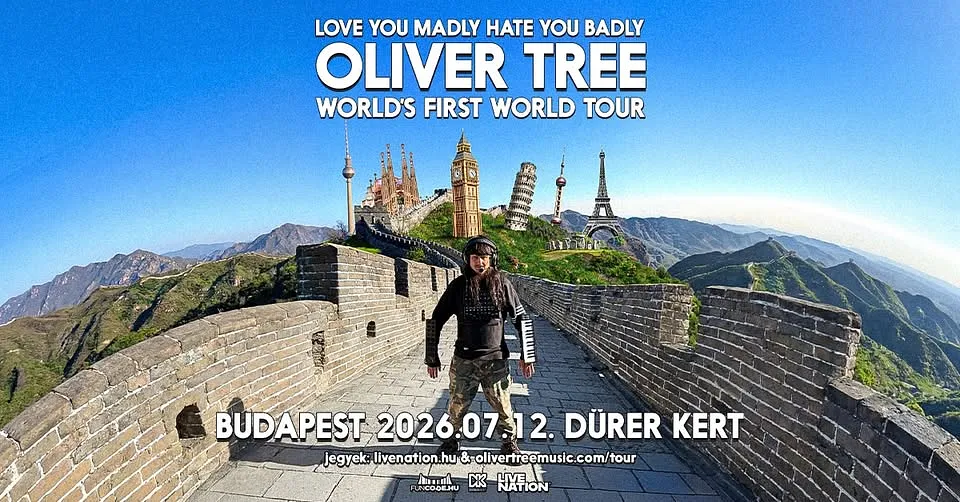OLIVER TREE – LOVE YOU MADLY, HATE YOU BADLY WORLD’S FIRST WORLD TOUR