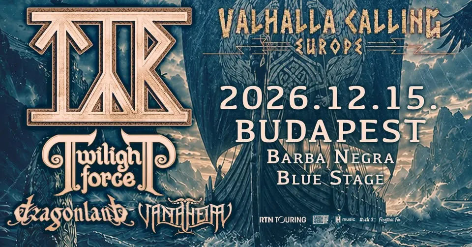 Týr - Twilight Force - Dragonland - Vanaheim @ Barba Negra, Budapest