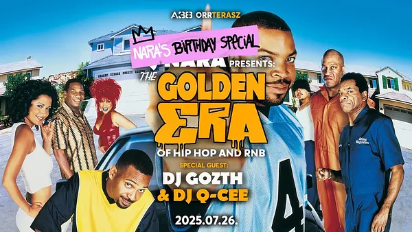 Dj Nara presents: The Golden Era of Hip-Hop & RnB