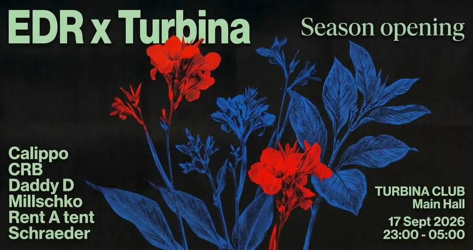EDR x Turbina I Thursday Techno I Season Opening I 17th September