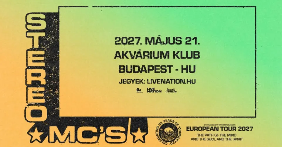 Stereo MC's | Akvárium Klub 2027