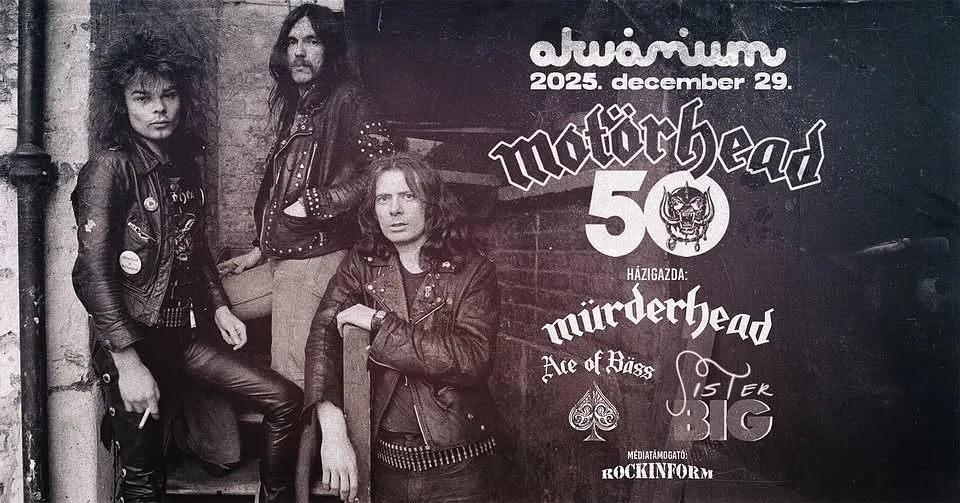 Motörhead 50 ♠️💥 Akvárium Klub