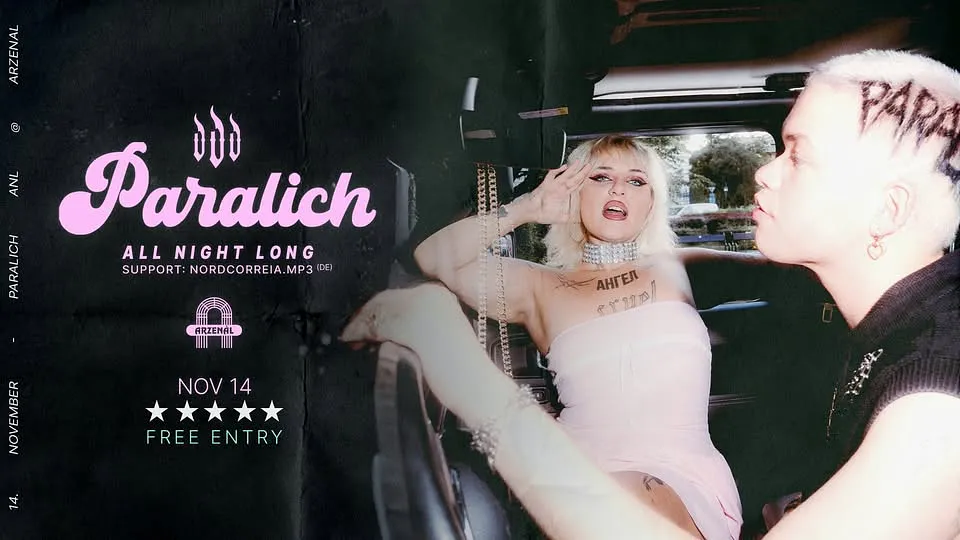  ★ PARALICH ALL NIGHT LONG  ★ Dead End  ★ FREE/ INGYENES ★ Arzenál  ★