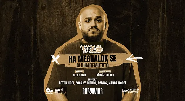 VZS - Ha Meghalok Se Albumbemutató // 10.03. // Akvárium Klub Nagyhall
