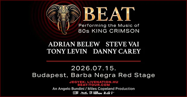 BEAT: Performing the Music of 80s King Crimson | Budapest 2026
