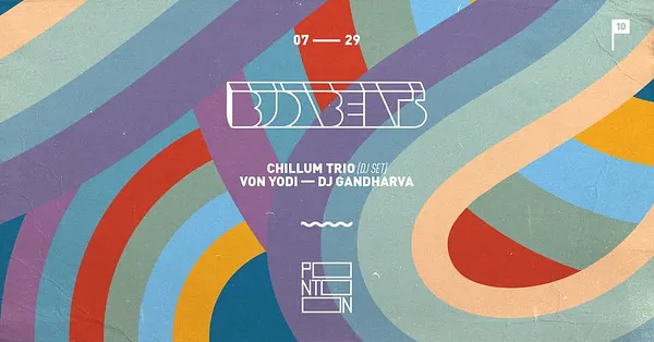 Budabeats ~ Pontoon ~ Chillum Trio, Von Yodi, Dj Gandharva