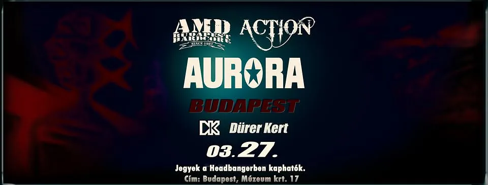 AURORA 2026 _ 03.27. ★  Dürer Kert Budapest 