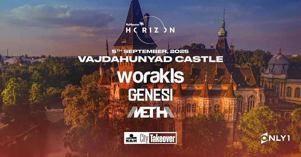 Worakls, Genesi by K&H City Takeover x Be Massive Horizon at Vajdahunyad Castle - 5 Sept 2025