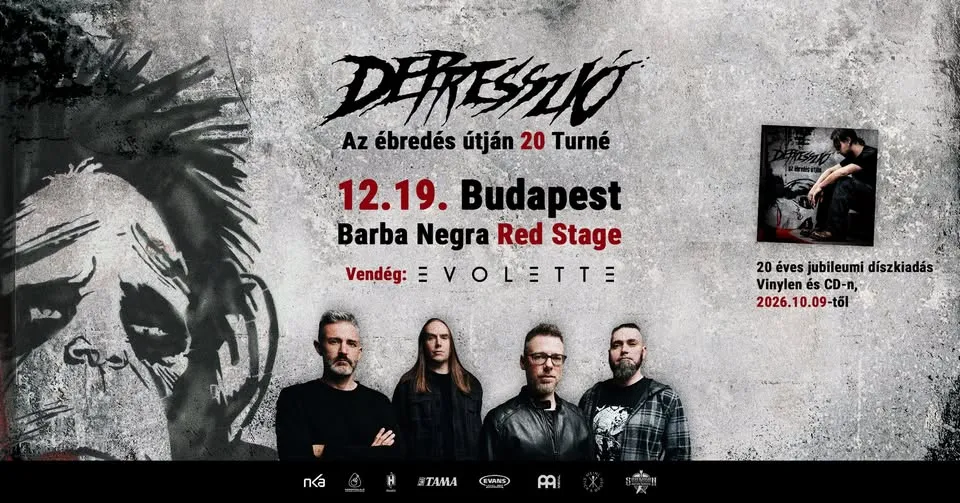 Depresszió - Az ébredés útján 20 / Budapest - Barba Negra Red Stage