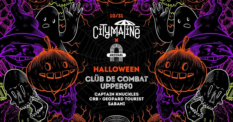 CityMatiné x Arzenál - Halloween 10/31