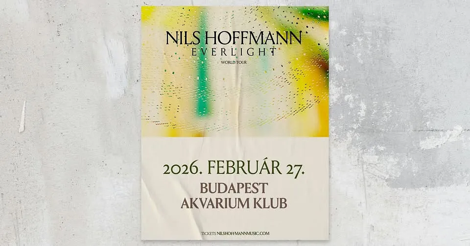 AkvaWaves pres.: NILS HOFFMANN LIVE - Everlight World Tour // Akvárium Klub - 02.27.