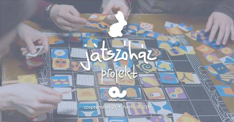 Hétfői társasozás az Akváriumban Board game night // Játszóház Projekt