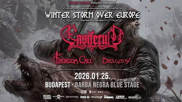 ENSIFERUM - FREEDOM CALL - DRAGONY @ Budapest, Barba Negra
