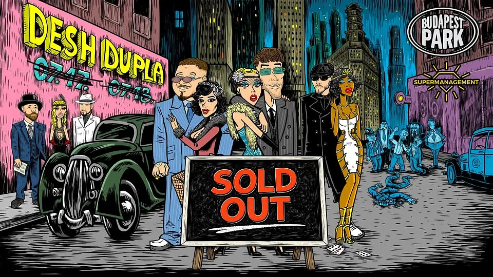 SOLD OUT - DESH DUPLA - VENDÉG: RZMVS - BUDAPEST PARK