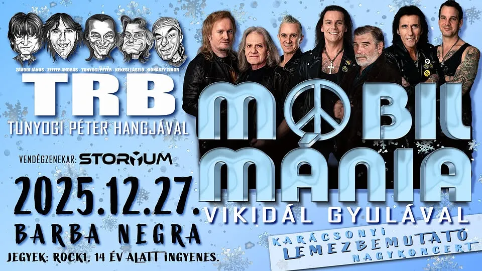 MOBILMÁNIA VIKIDÁL GYULÁVAL ★ TRB ★ Storyum ★ BARBA NEGRA