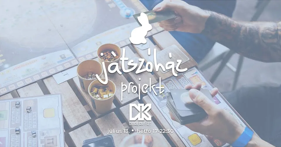 Hétfői társasozás a Dürer Kertben Board game night // Játszóház Projekt
