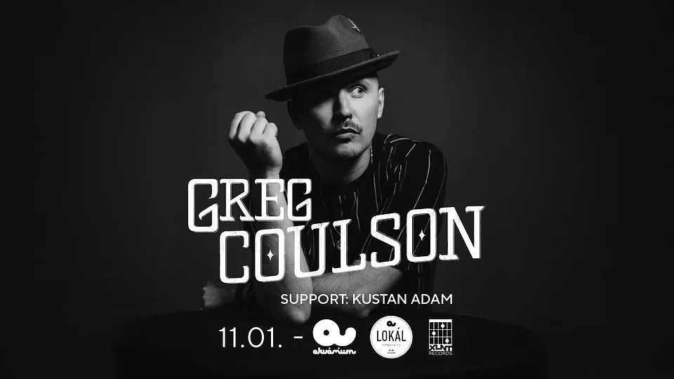 Greg Coulson live @ Akvárium Klub