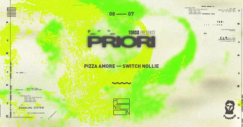 Torso x Pontoon presents: PRIORI (CAN)