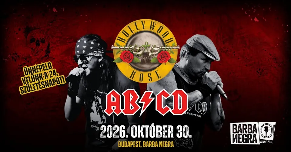HOLLYWOOD ROSE ★ ABCD ★ BARBA NEGRA