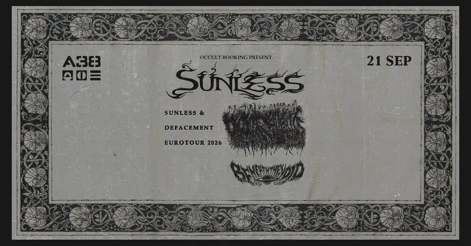 Sunless (US) | Defacement (NL) | Beneath The Void (HU) // A38 Hajó