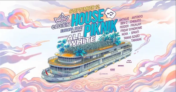 Cruisin x House Piknik ALL WHITE Boat Party