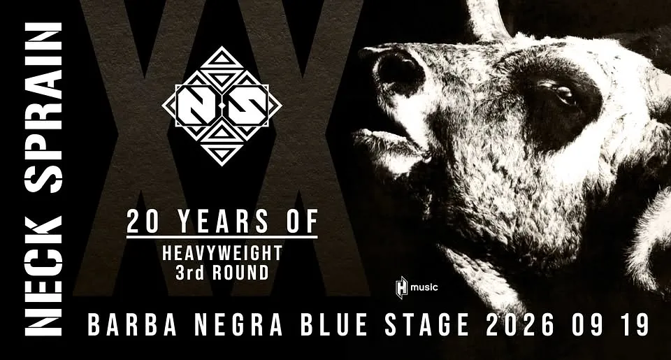 NECK SPRAIN - 20 years of Heavyweight 3rd Round @ Barba Negra, Budapest