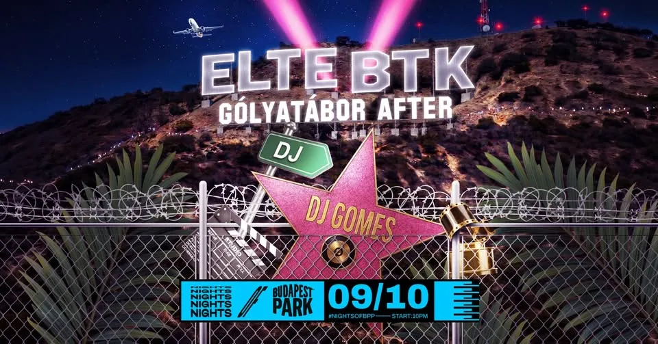 ELTE BTK Gólyatábor After ⏾ Nights of Budapest Park