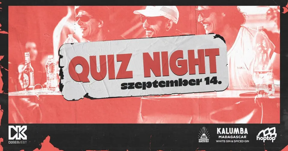 Dürer Quiz Night • KERTI JÁTSZMA