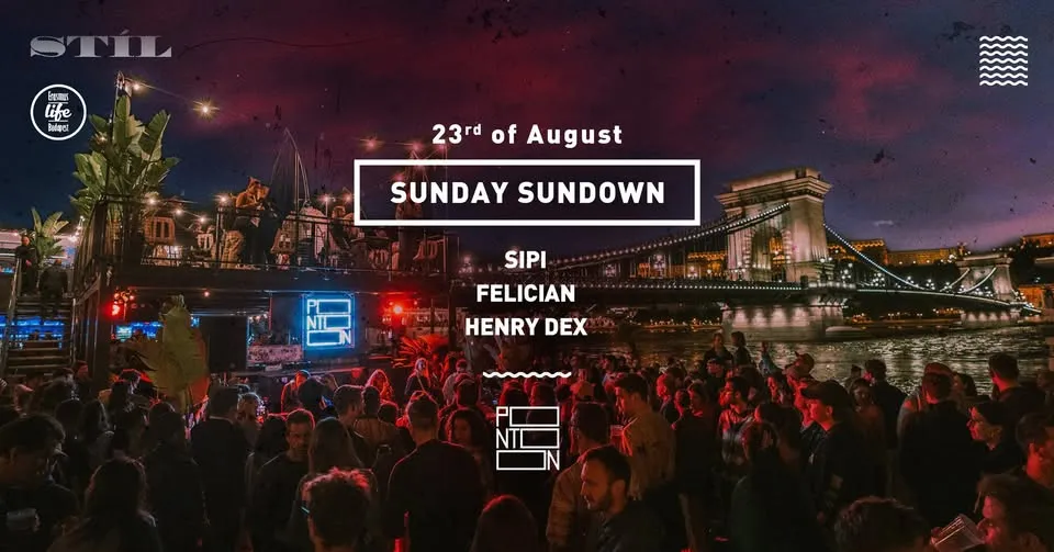 Sunday Sundown by ELB & STÍL ~ Pontoon ~ 23rd August ~ Free entry