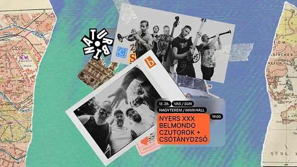 Nyers - Czutor - Belmondo + CsótányDzsó // Turbina, Nagyterem