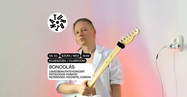 BONCOLÁS - lemezbemutató, Patológus: hubafiú, Rezidensek: Fuzzistik, Corion