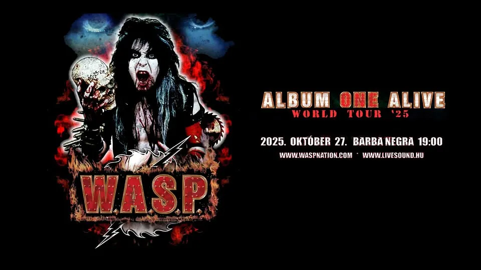 W.A.S.P. - Album One Alive 2025 - Budapest