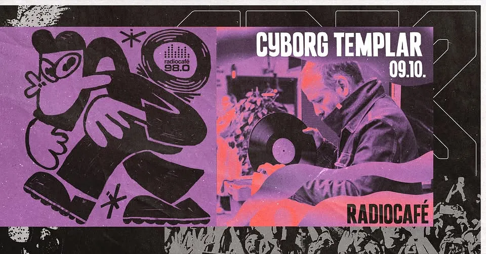 radiocafé 98.0 rezidensek a kertben: Cyborg Templar