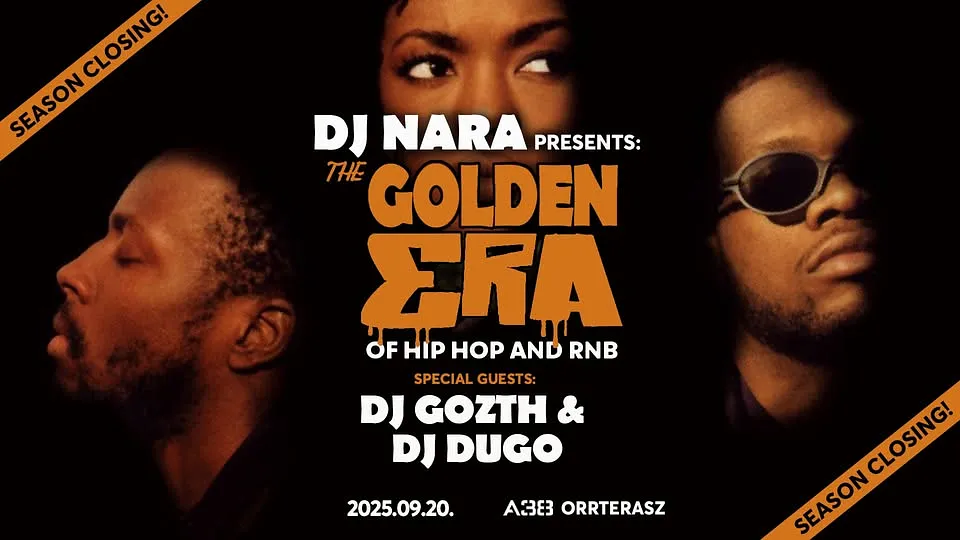 Dj Nara presents: the Golden Era of Hip-Hop & RnB