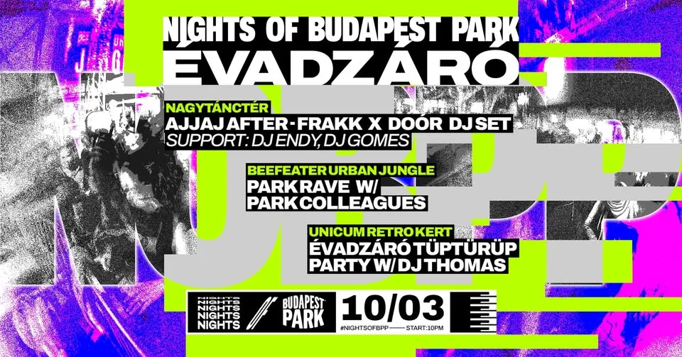 Nights of Budapest Park - Évadzáró